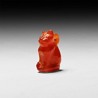 Egyptian Seated Cat Amulet