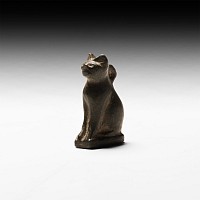 Egyptian Seated Cat Amulet