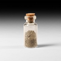 Natural History - NWA 13306 Moon Dust in Glass Vial