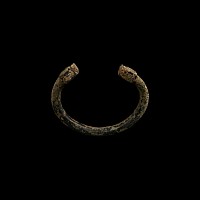 Western Asiatic Bracelet with Beast Head Terminals