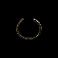 Bronze Age Punch Decorated Zoomorphic Snake Bracelet