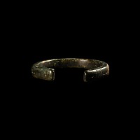 Bronze Age Punch Decorated Zoomorphic Snake Bracelet