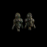 Western Asiatic Pendant Pair