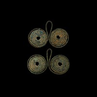 Bronze Age Coiled Spectacle Pendant Group