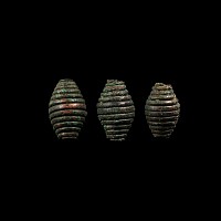 Bronze Age Coiled Necklace Bead Group