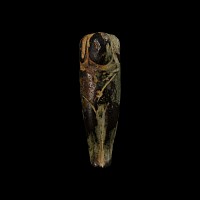 Western Asiatic Bronze Idol with Seal
