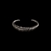 Silver Coiled Bracelet