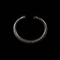 Silver Coiled Bracelet