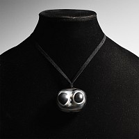 Chinese Giant Banded Agate Bead Necklace