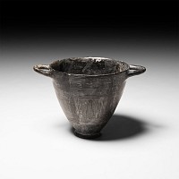 Etruscan Bucchero Sottile Kotyle