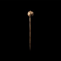 Tudor Gilt Silver Dress Pin