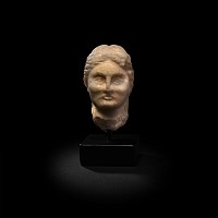 Greek Marble Head of a Woman