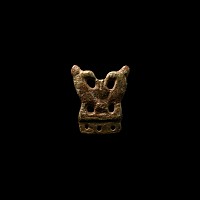 Late Anglo-Saxon Strap End with Dragons