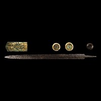 Migration Period Spatha Sword Blade with Fittings