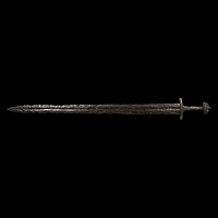 Viking Age Sword with Five-Lobed Pommel