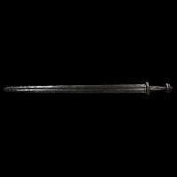 Viking Age Sword with Three-Lobed Pommel