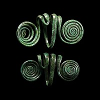 Bronze Age Temple Ring Pair