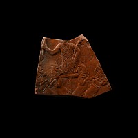 Roman Auriga in Quadriga Redware Sherd