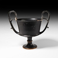 Greek Black Ware Kantharos