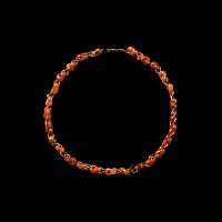 Greek Gold and Carnelian Necklace
