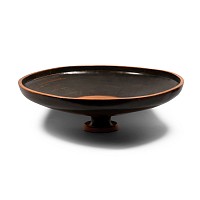 Huge Corinthian Black-Figure Lekanis Lid