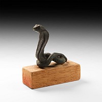 Egyptian Cobra Statuette