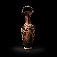 Campanian Red-Figure Bail Amphora from a Cumae Workshop