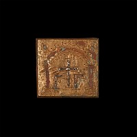 Byzantine Silver Inlaid Weight
