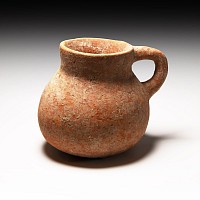 Roman Redware Handled Jug