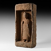 Chinese Wei Buddha Brick