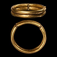 Sarmatian Gold Hinged Bracelet