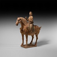 Chinese Tang Horse and Rider