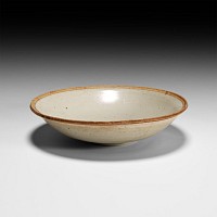 Chinese Tang Whiteware Dish