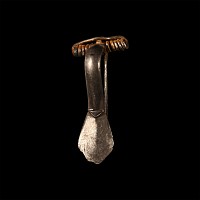 Roman Silver Bow Brooch