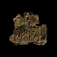 Roman Votive Plaque with Asclepius
