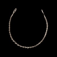 Viking Age Silver Twisted Torc