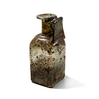 Large Roman Square Flask