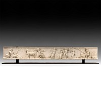 Neoclassical Marble Panel