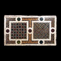 Large Byzantine Cosmatesque Mosaic Panel