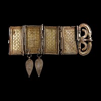 Roman Silver-Gilt Military Buckle of an Elite Imperial Officer