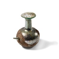 Roman Iridescent Glass Pourer