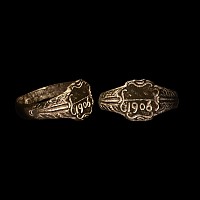 Edwardian Ring with Date