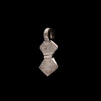 Viking Age Silver Axe-Shaped Pendant