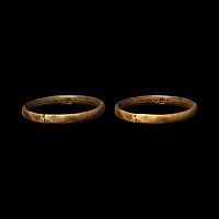 Post Medieval Bronze 'LOVE' Posy Ring