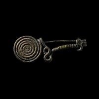 Bronze Age Central European Spiral Brooch