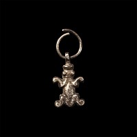 Graeco-Roman Silver Frog Amulet