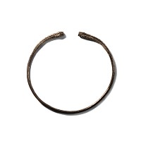 Neo-Elamite Silver Torc with Lion-Headed Terminals
