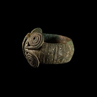Bactrian Armband with Animal Terminals