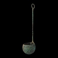 Greek Ladle with Twisted Handle