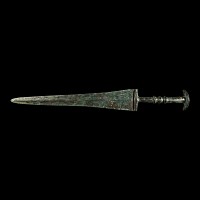 Luristan Dagger with Decorated Hilt